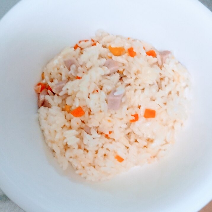 炊飯器でチャーハン